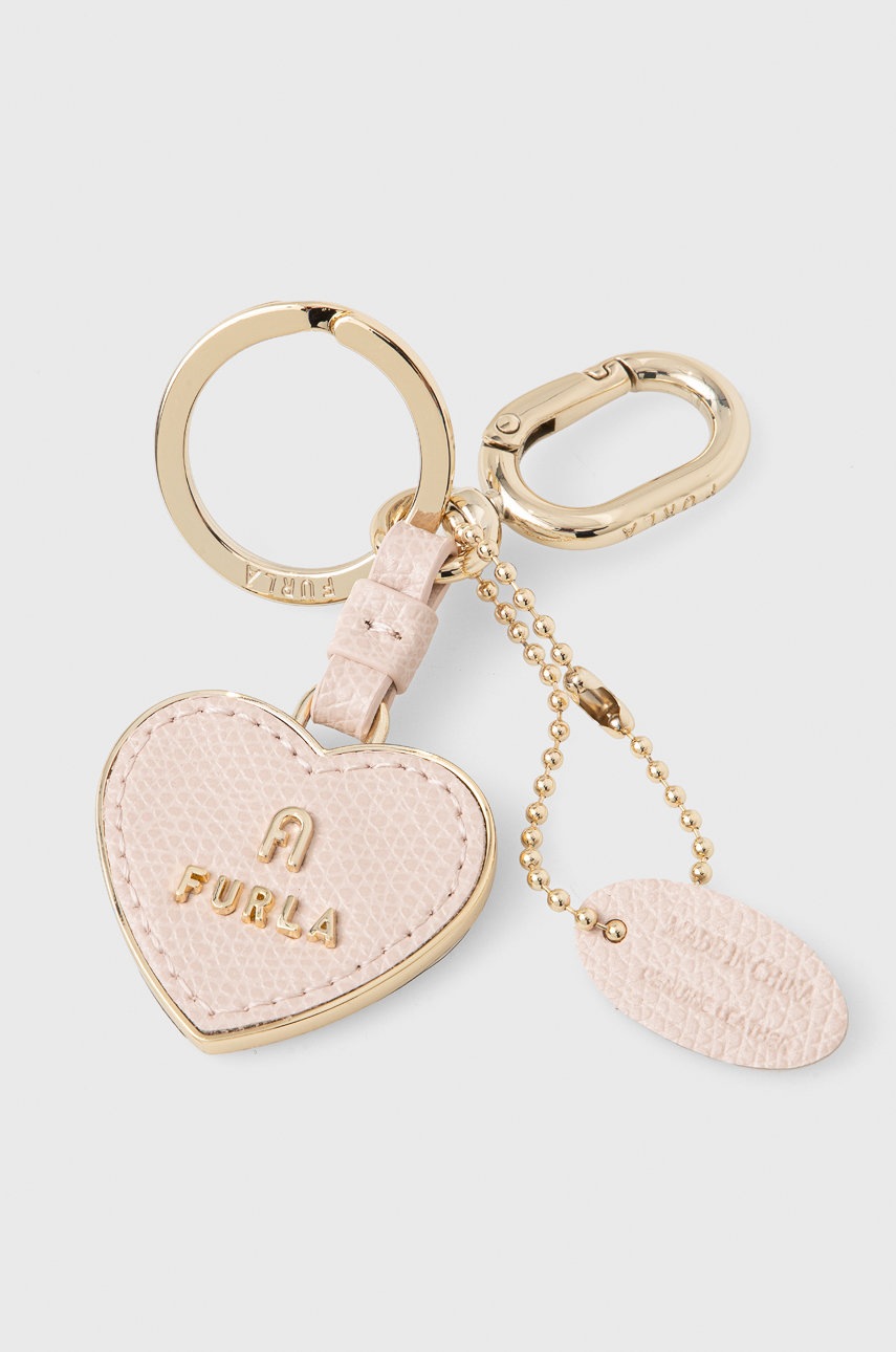 

Furla - Ключодържател Magnolia, Розов