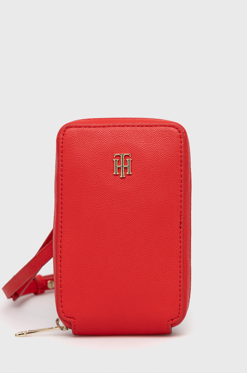 

Калъф за телефон Tommy Hilfiger в червено, Червен