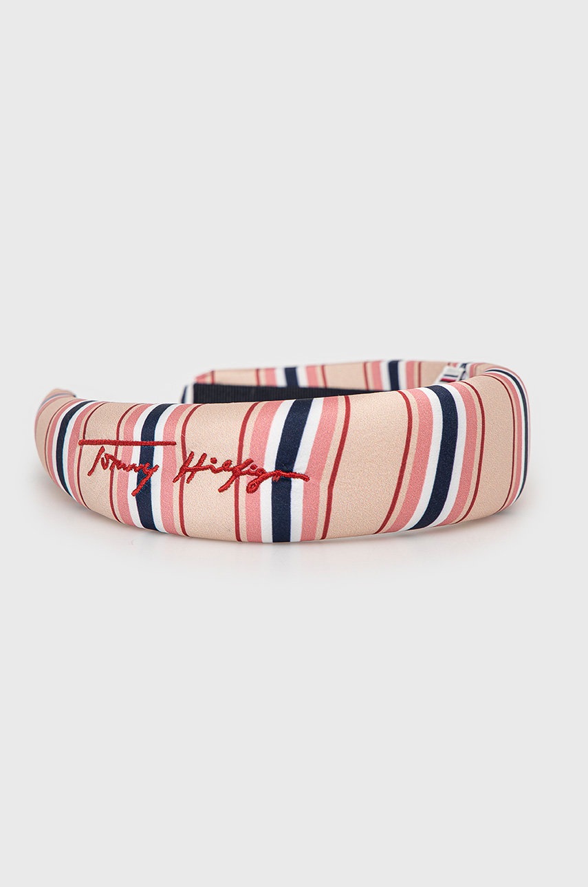 

Лента за глава Tommy Hilfiger Iconic в бежово, Бежов