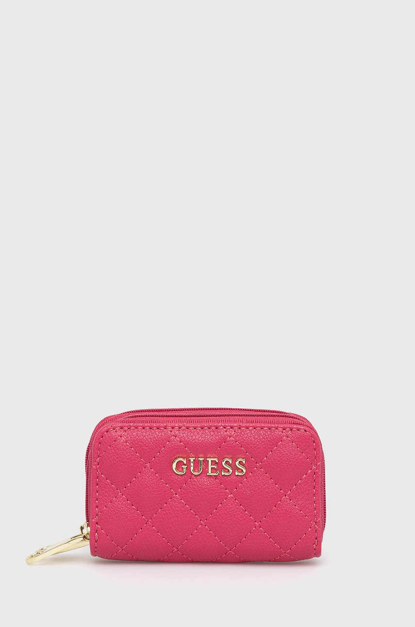 

Портфейл Guess дамски в розово, Розов