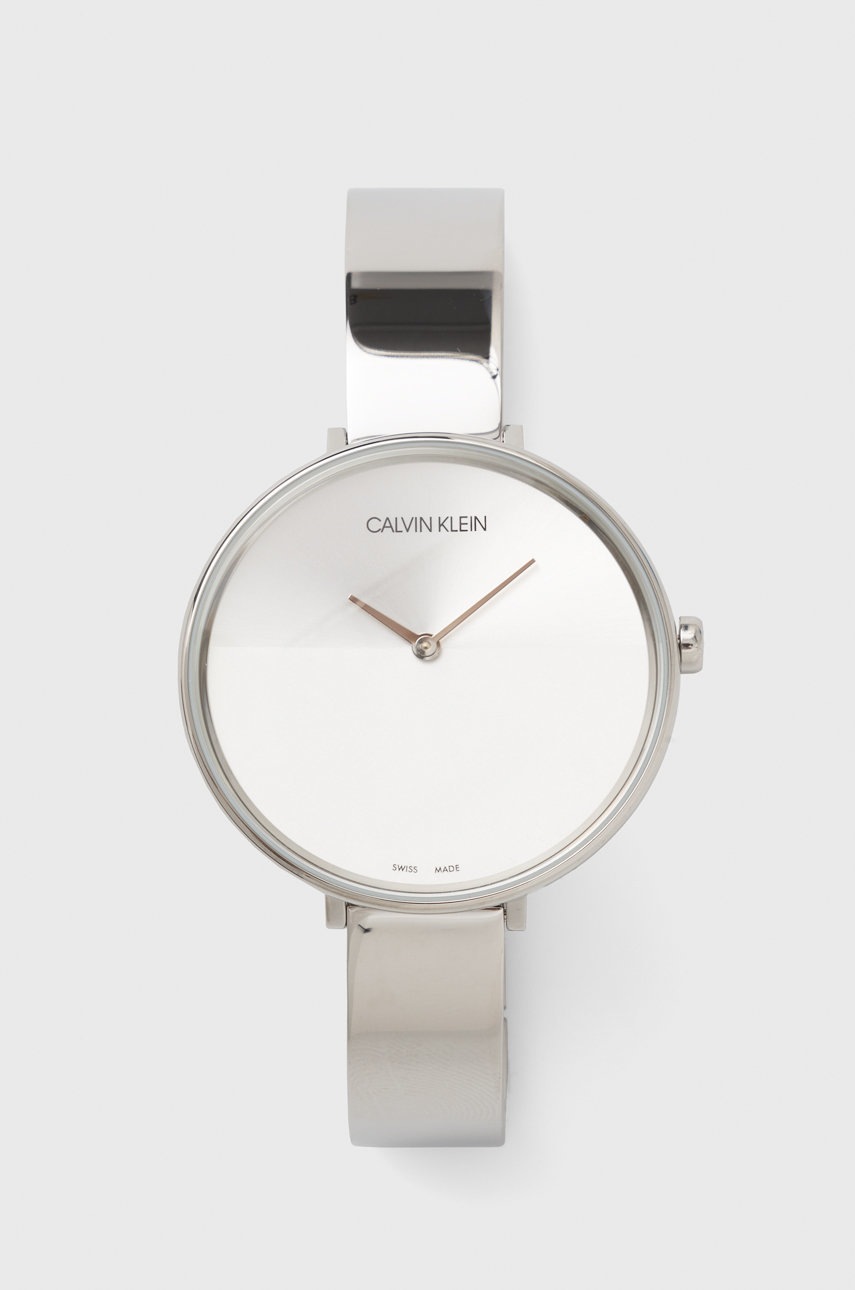 

Часовник Calvin Klein K7A23146 дамски в сребристо, Сребърен