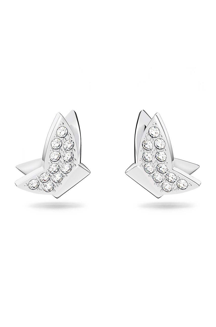 

Обици Swarovski в сребристо, Сребърен