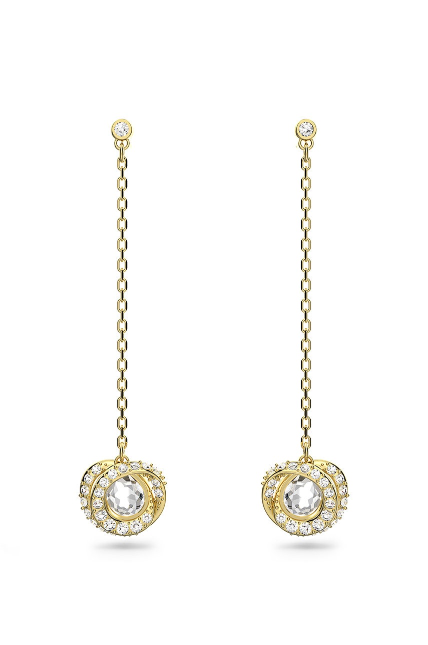

Обици Swarovski в златисто, Злато