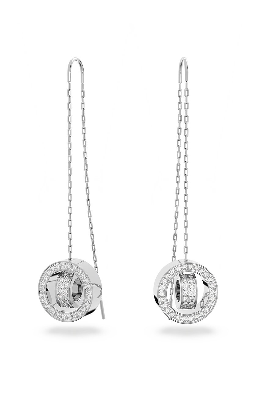 

Сережки Swarovski колір срібний