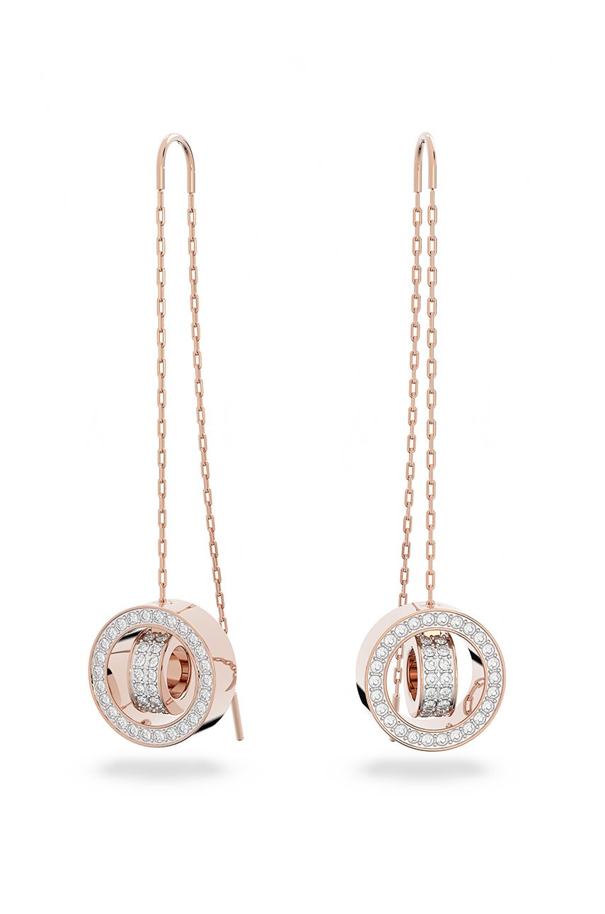 

Сережки Swarovski цвет золотой