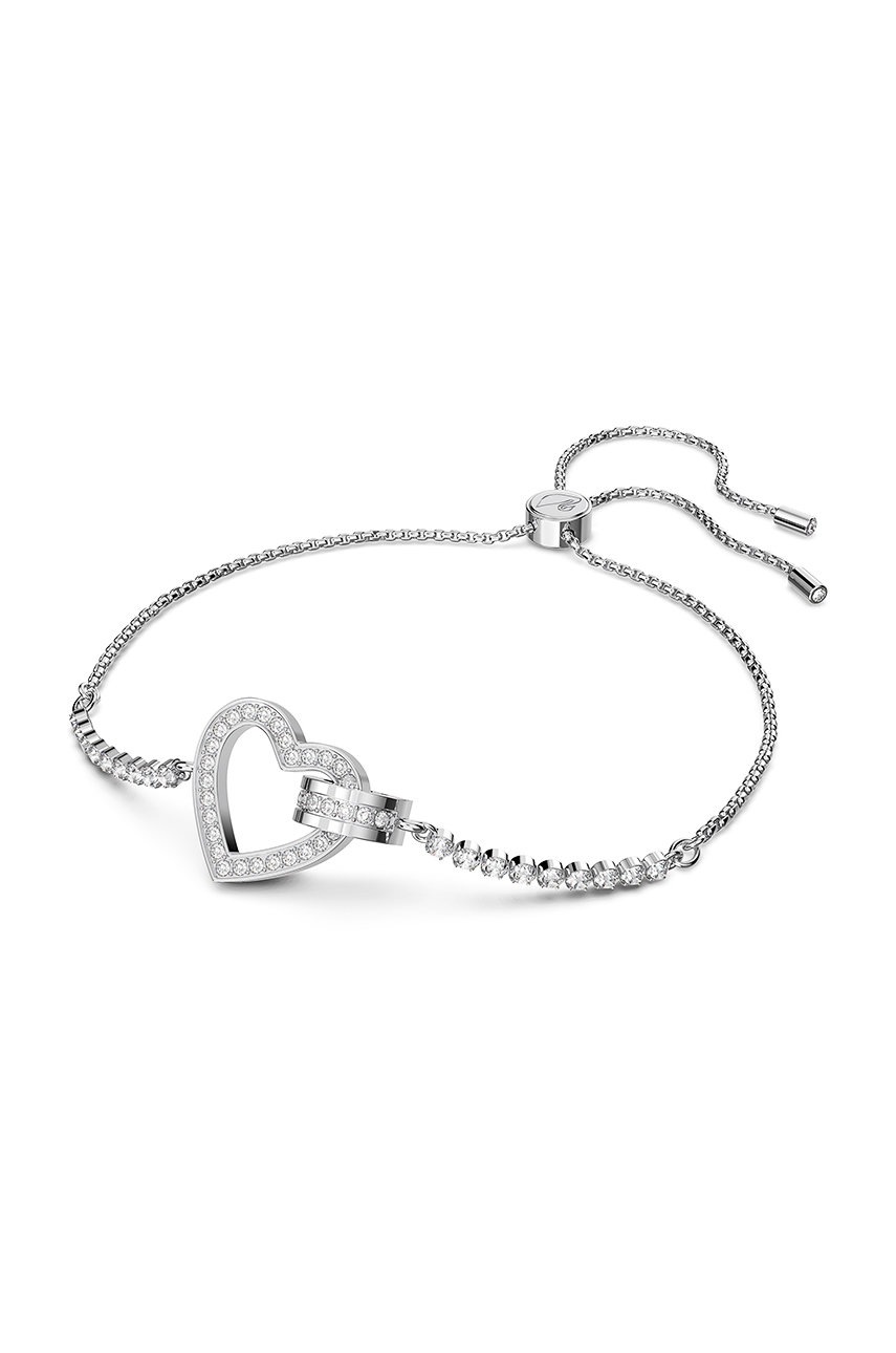 

Гривна Swarovski дамска в сребристо, Сребърен