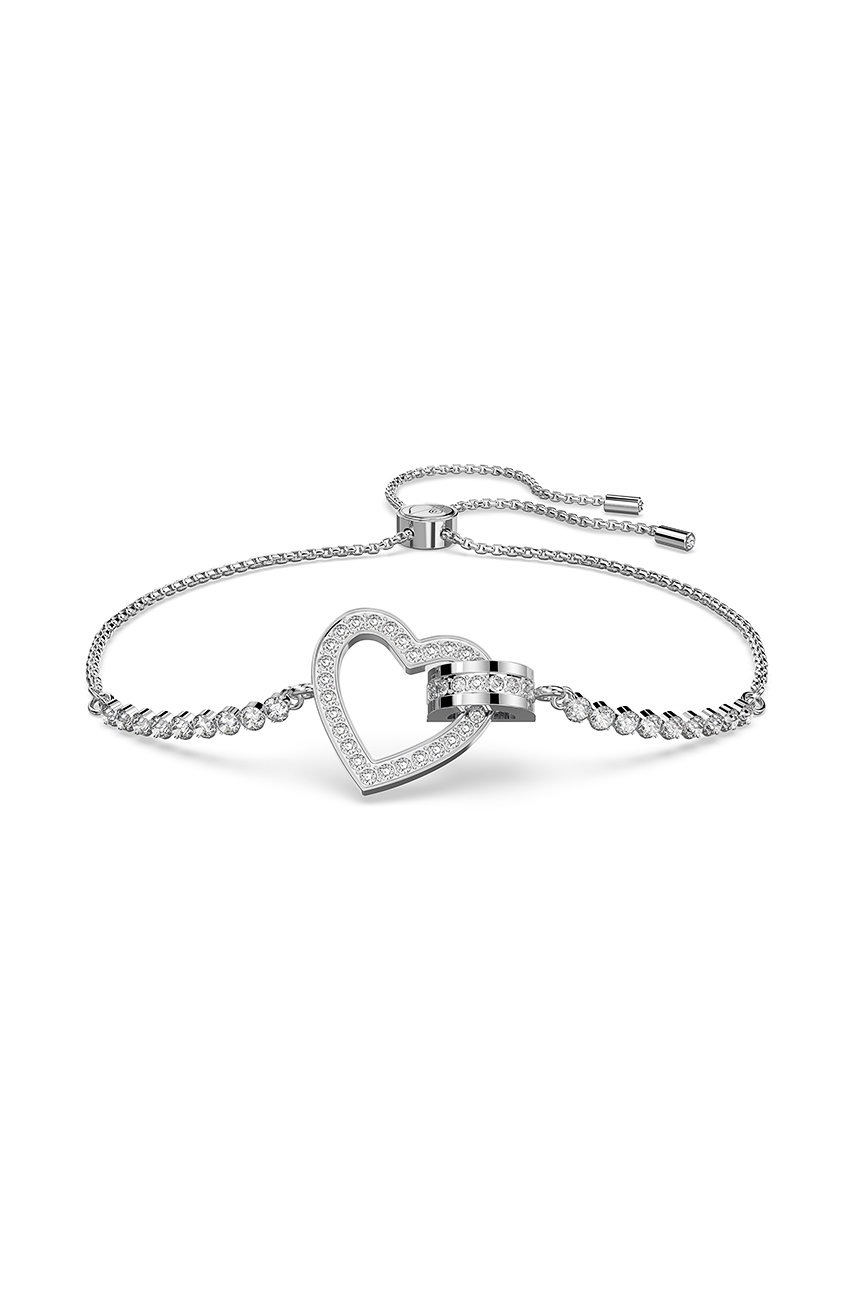 

Браслет Swarovski жіноча колір срібний