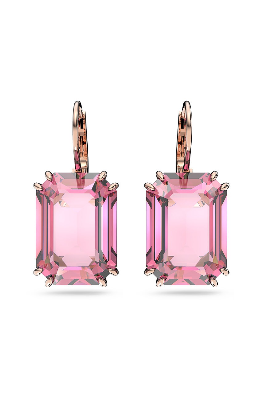 

Сережки Swarovski цвет розовый