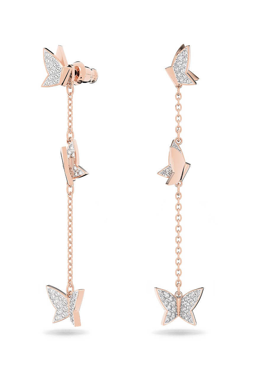 

Сережки Swarovski колір золотий