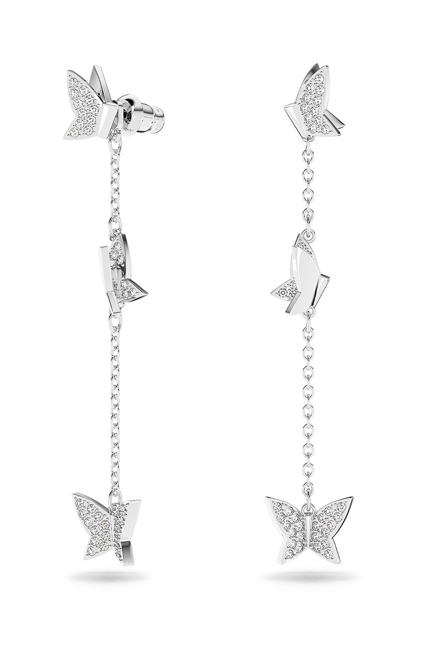 

Сережки Swarovski колір срібний