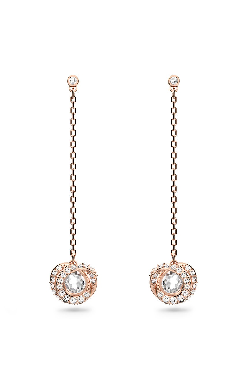 

Обици Swarovski в златисто, Злато