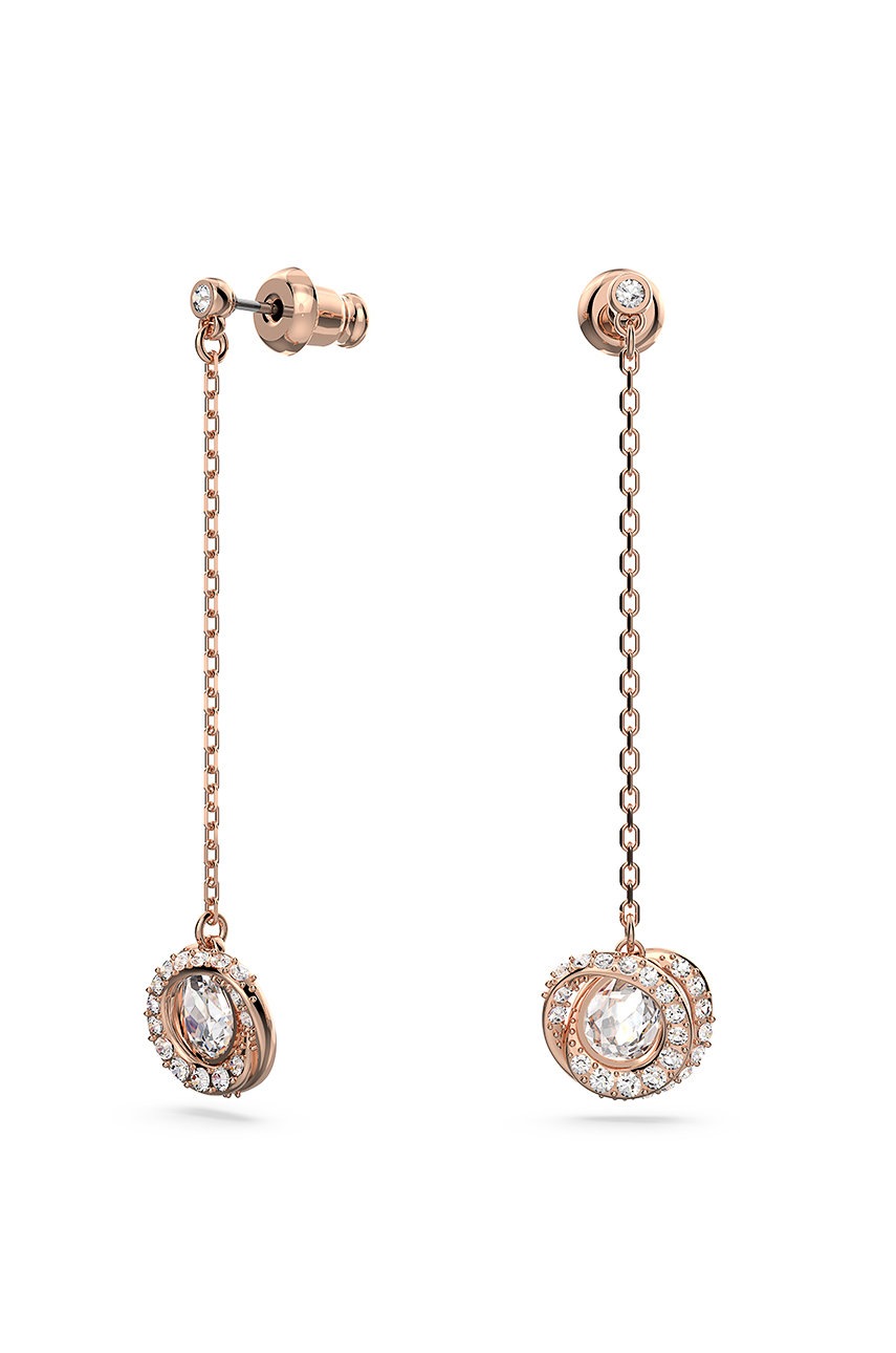 

Сережки Swarovski колір золотий