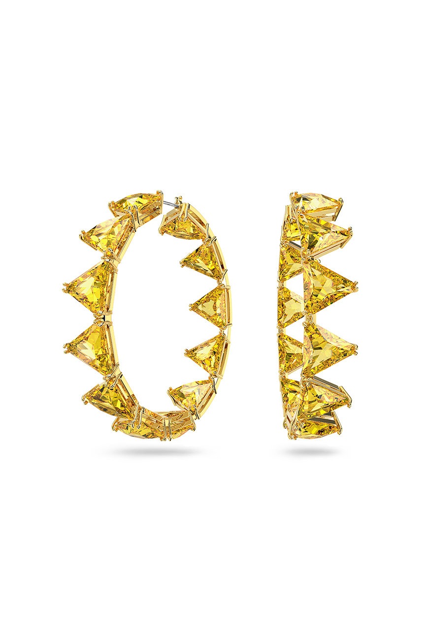 

Обици Swarovski в златисто, Злато