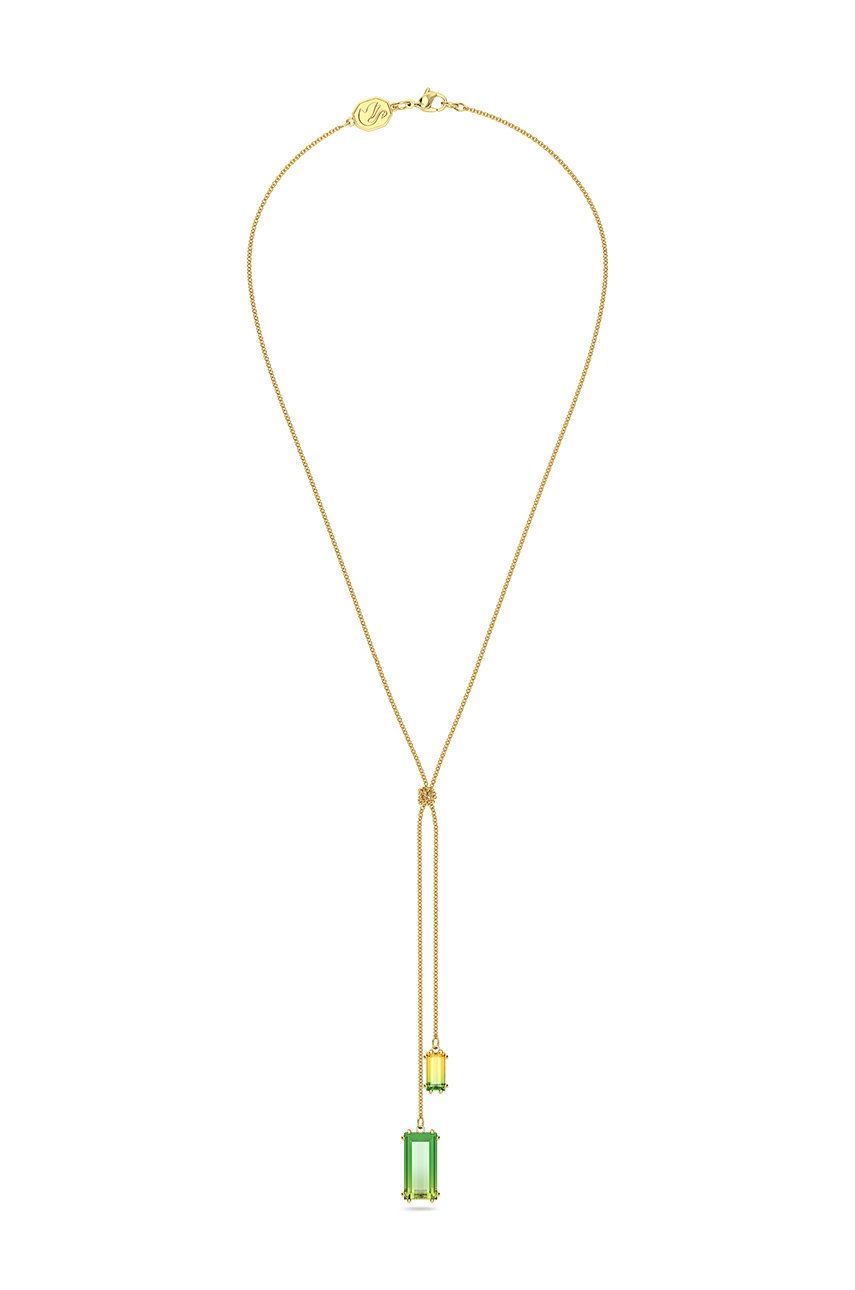 

Колие Swarovski в зелено, Зелен
