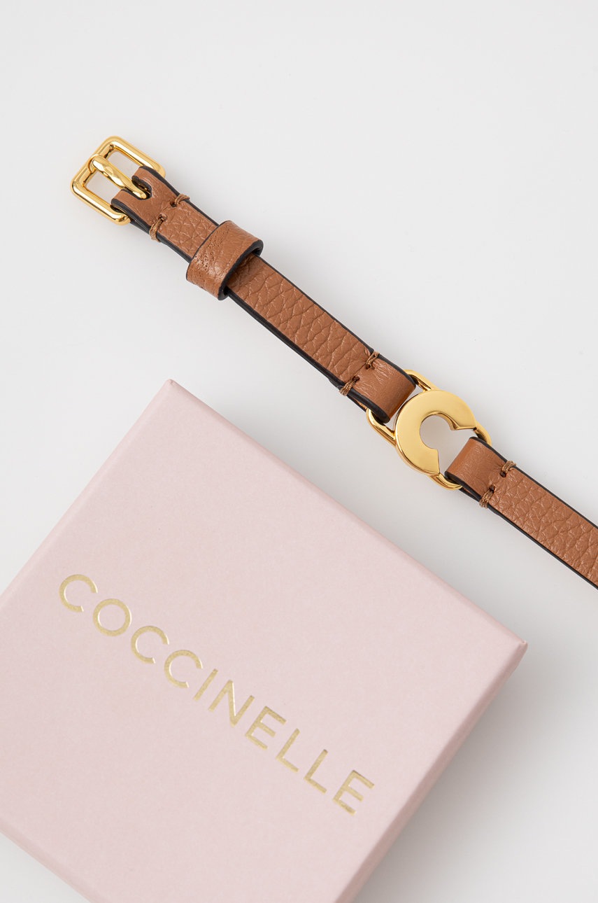 

Браслет Coccinelle жіночий колір коричневий