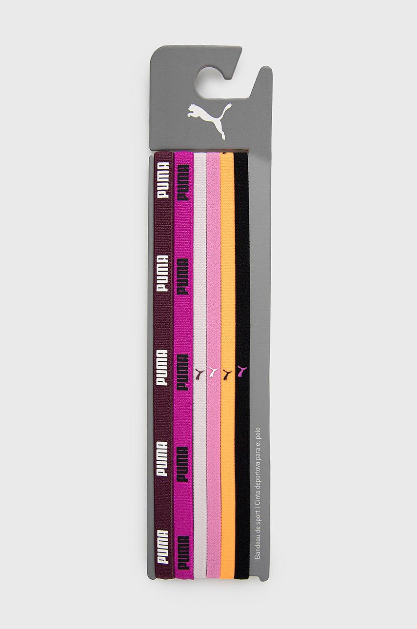 Puma bentite de antrenament (6-pack) 5345219 culoarea roz imagine reduceri black friday 2021 answear.ro