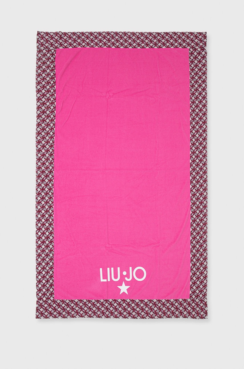 

Кърпа Liu Jo в розово, Розов