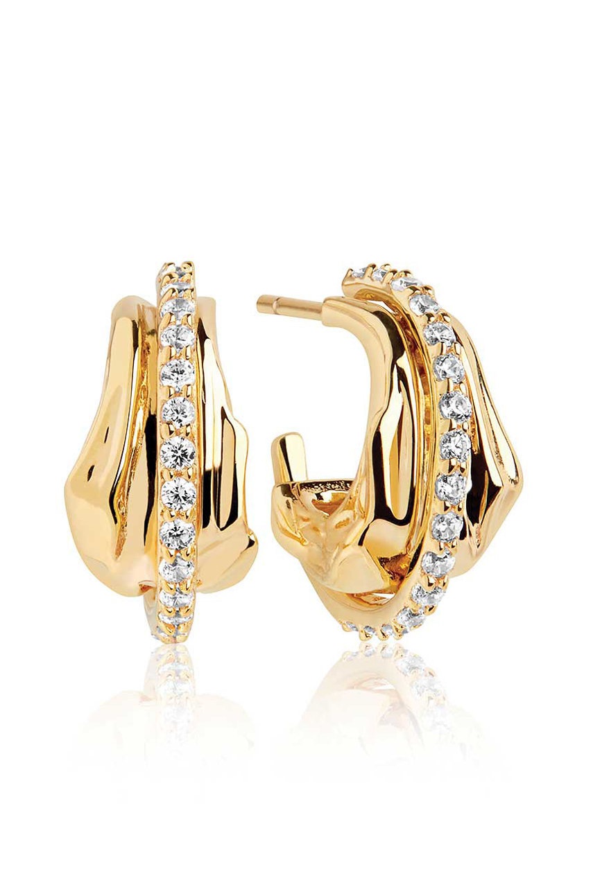

Sif Jakobs Jewellery - Обици Vulcanello, Злато