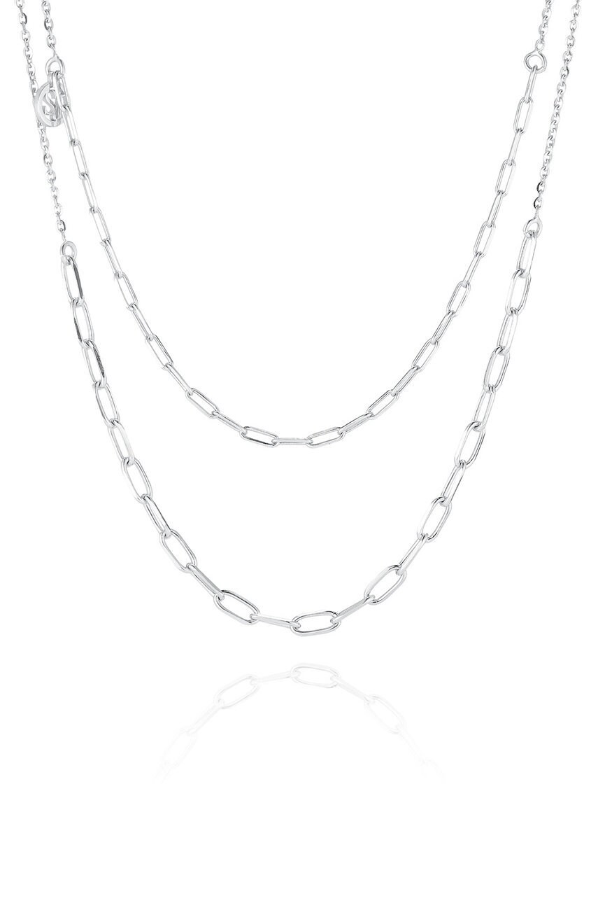 

Sif Jakobs Jewellery - Колие Due Chain, Сребърен