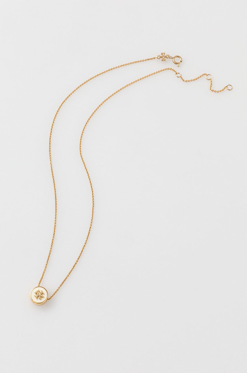 Levně Náhrdelník Tory Burch KIRA ENAMEL zlatá barva, 90549.700