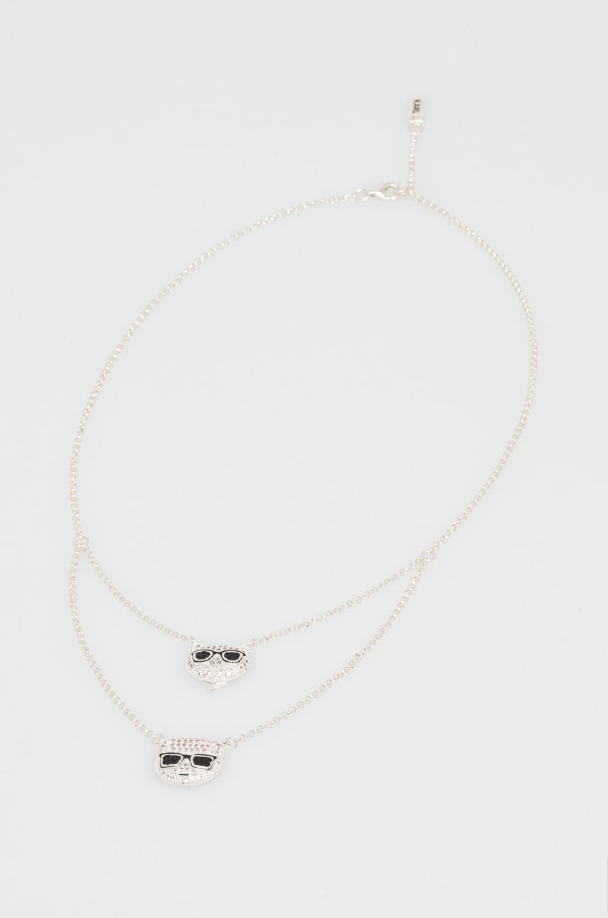 

Колие Karl Lagerfeld в сребристо, Сребърен