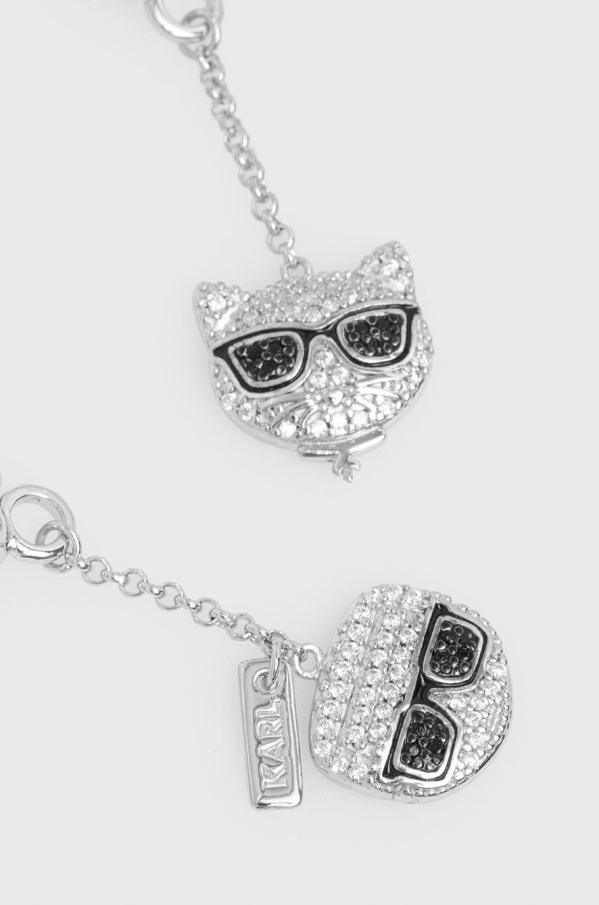 

Сережки Karl Lagerfeld цвет серебрянный
