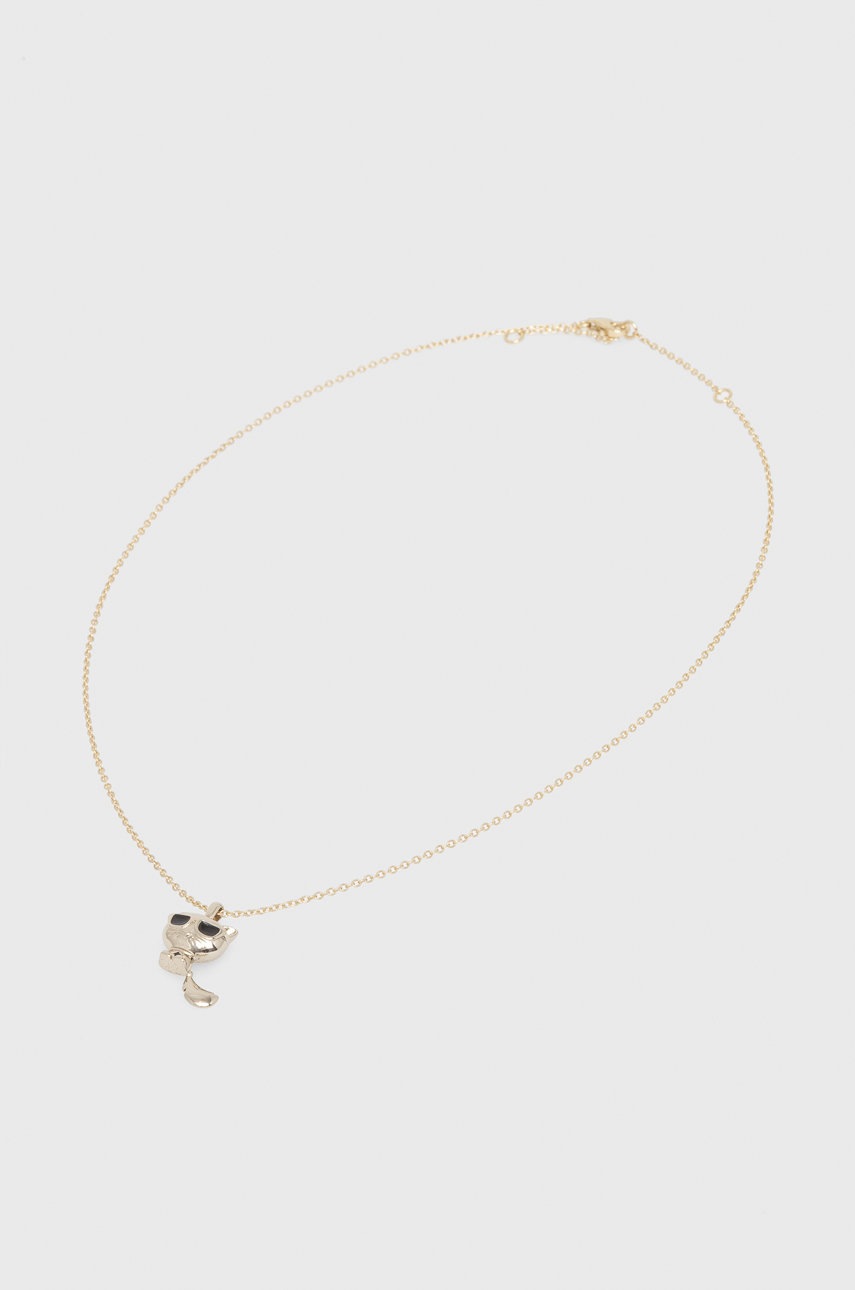 

Серебряное колье Karl Lagerfeld цвет золотой