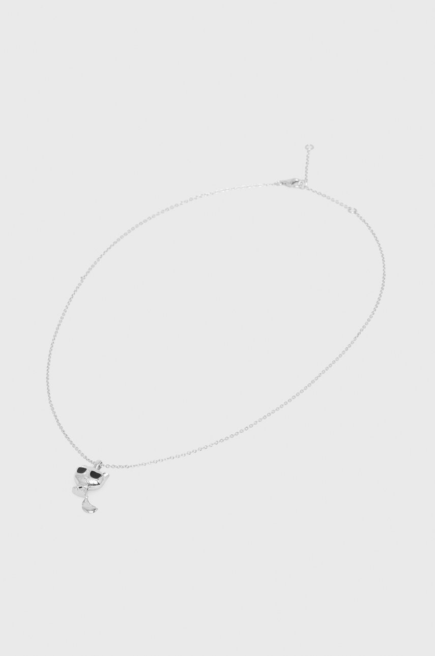 

Серебряное колье Karl Lagerfeld цвет серебрянный