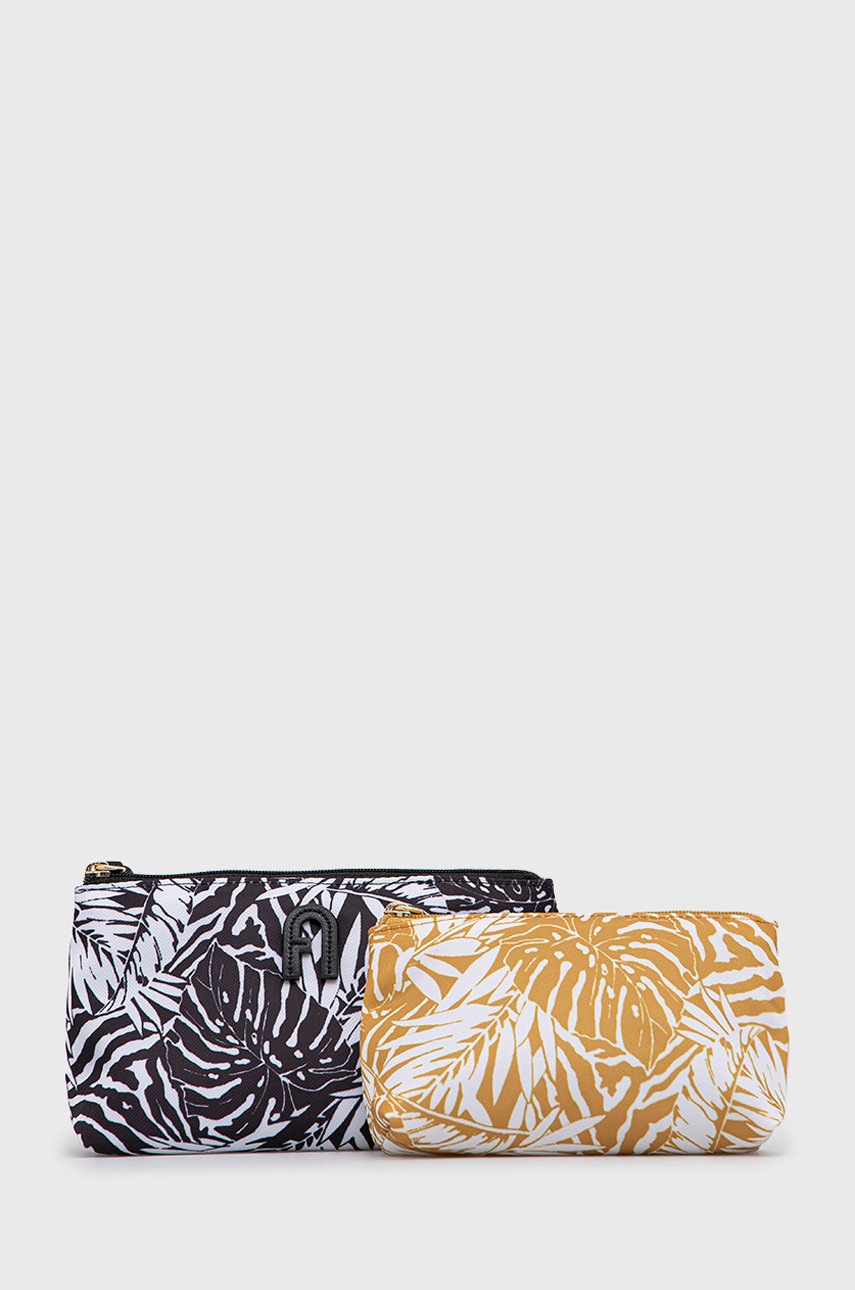 

Козметична чанта Furla в черно, Черен