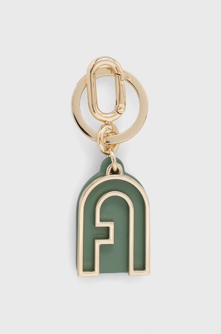 

Ключодържател Furla в зелено, Зелен