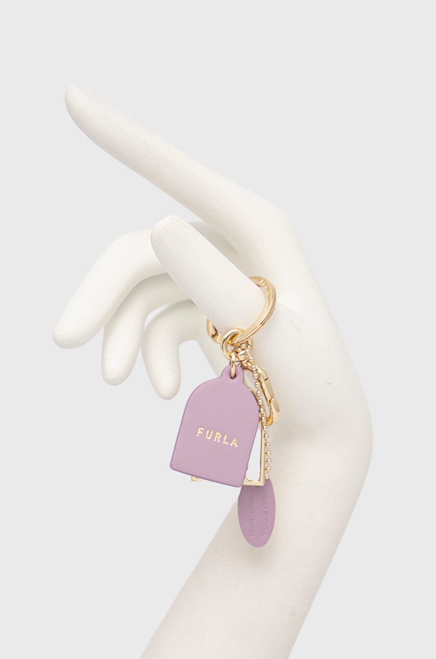 

Брелок Furla цвет фиолетовый