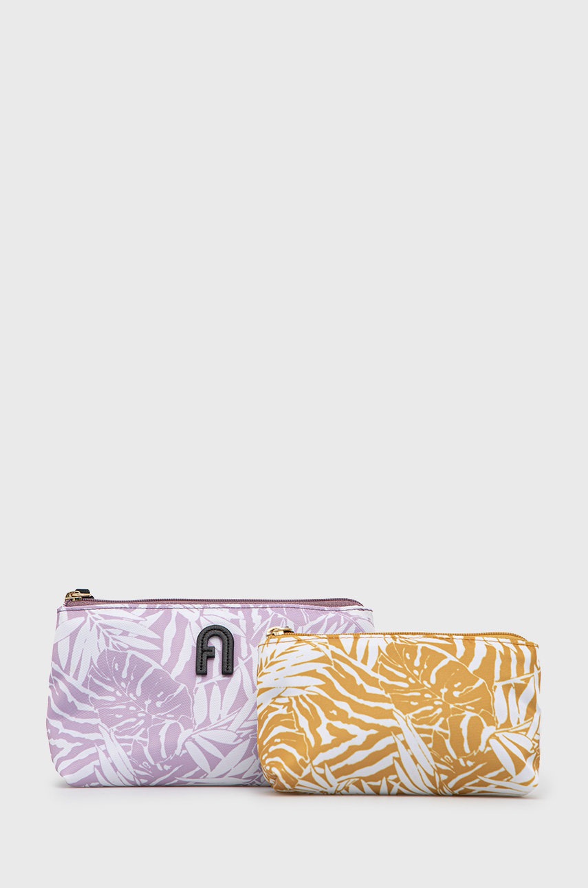 

Козметична чанта Furla в лилаво, Виолетов