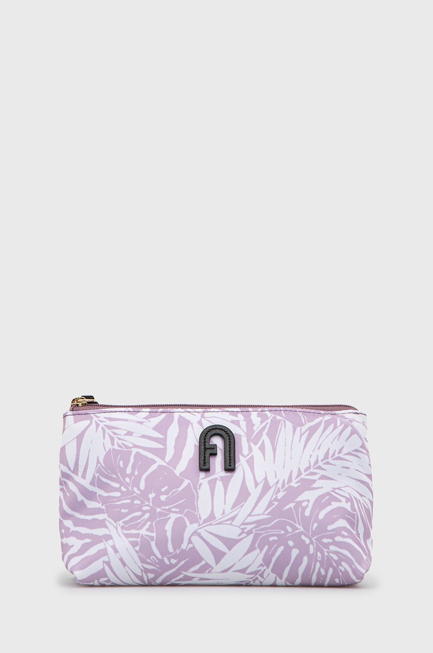 

Косметичка Furla колір фіолетовий