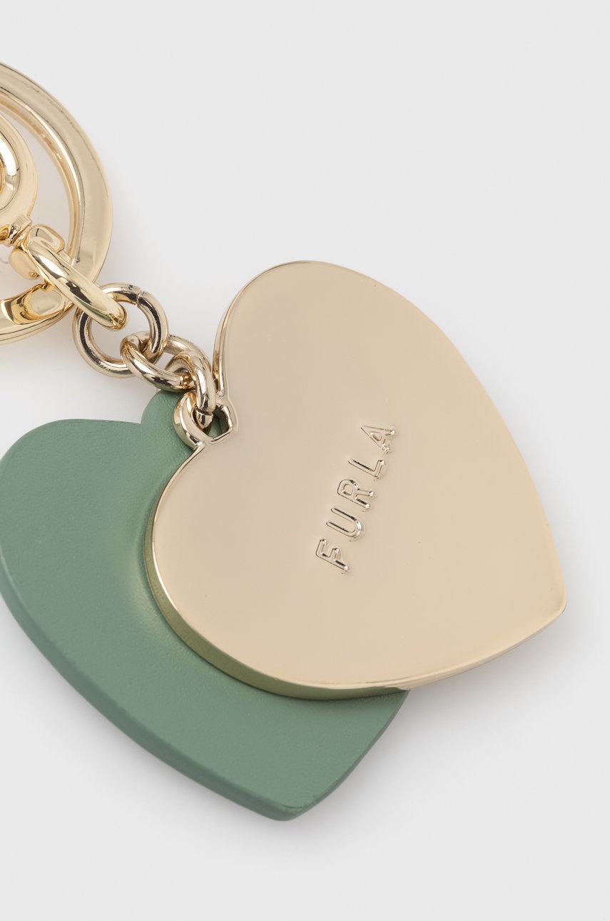 

Брелок Furla колір зелений