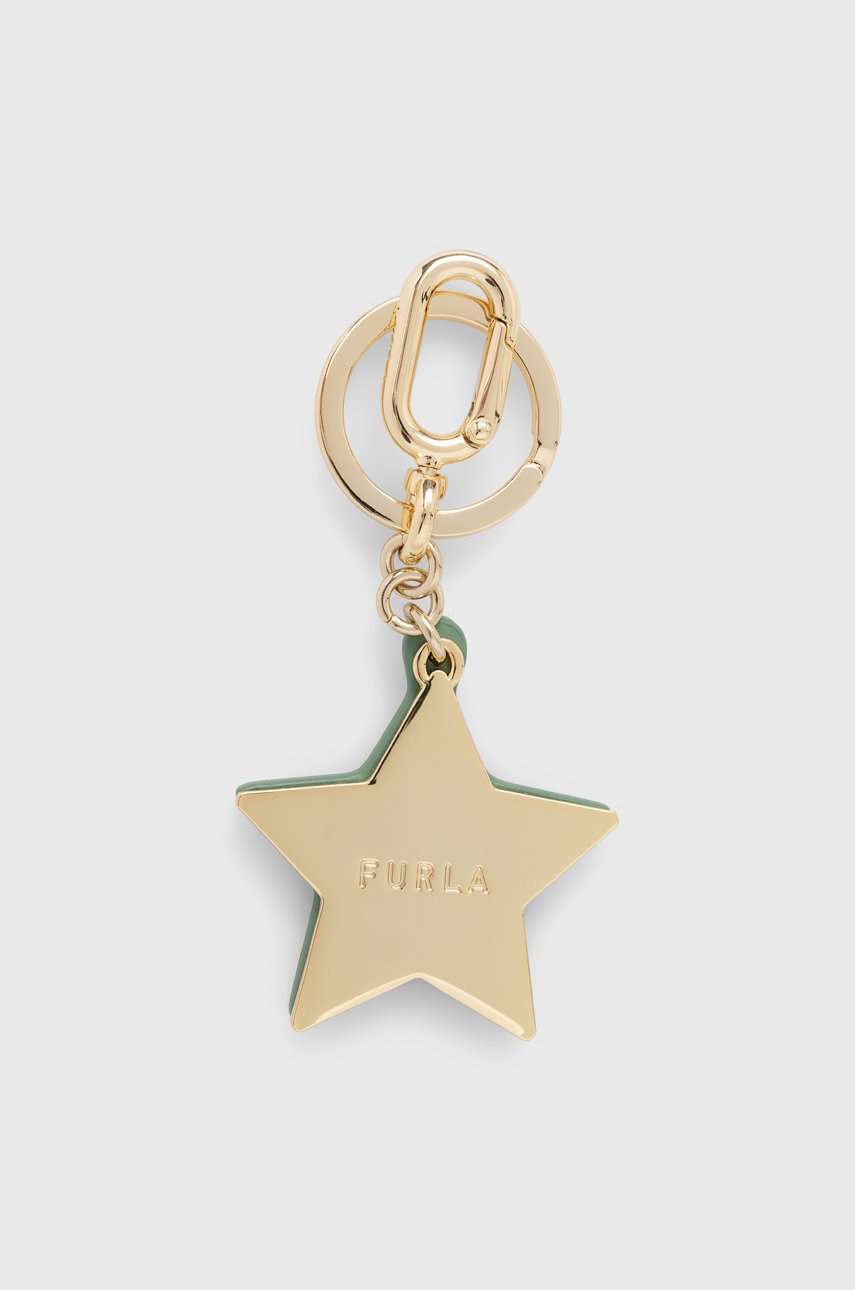 

Ключодържател Furla в зелено, Зелен