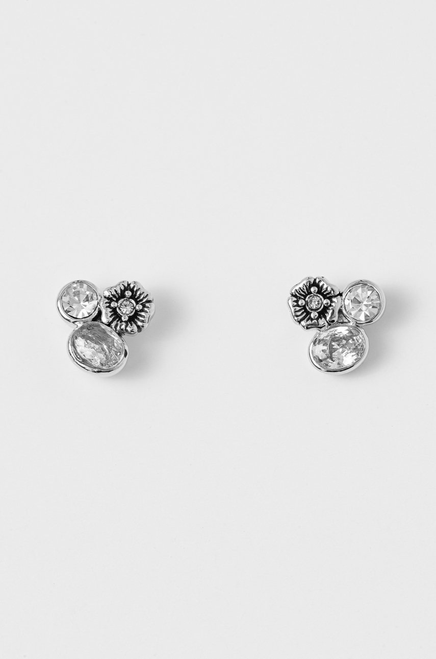

Сережки Coach цвет серебрянный