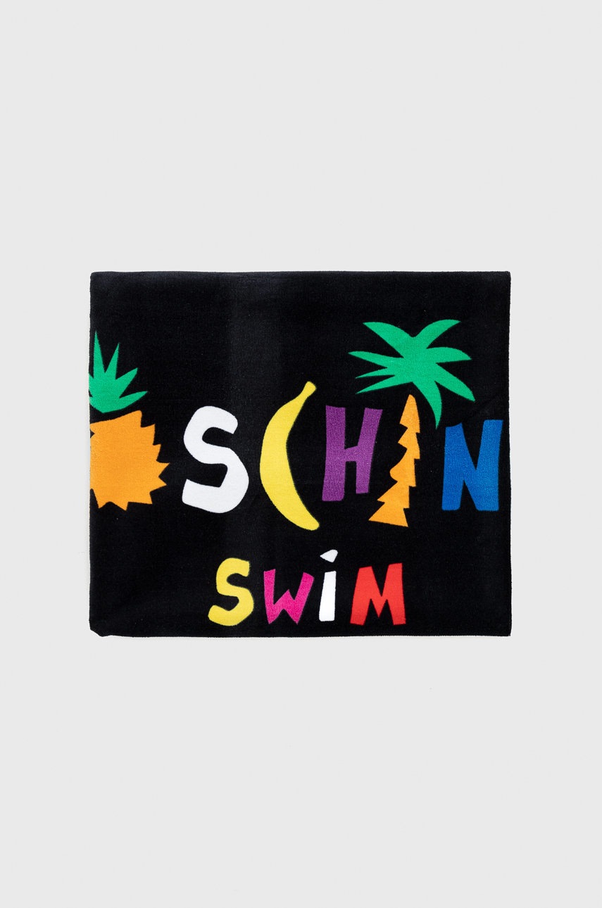 

Рушник Moschino Underwear колір чорний