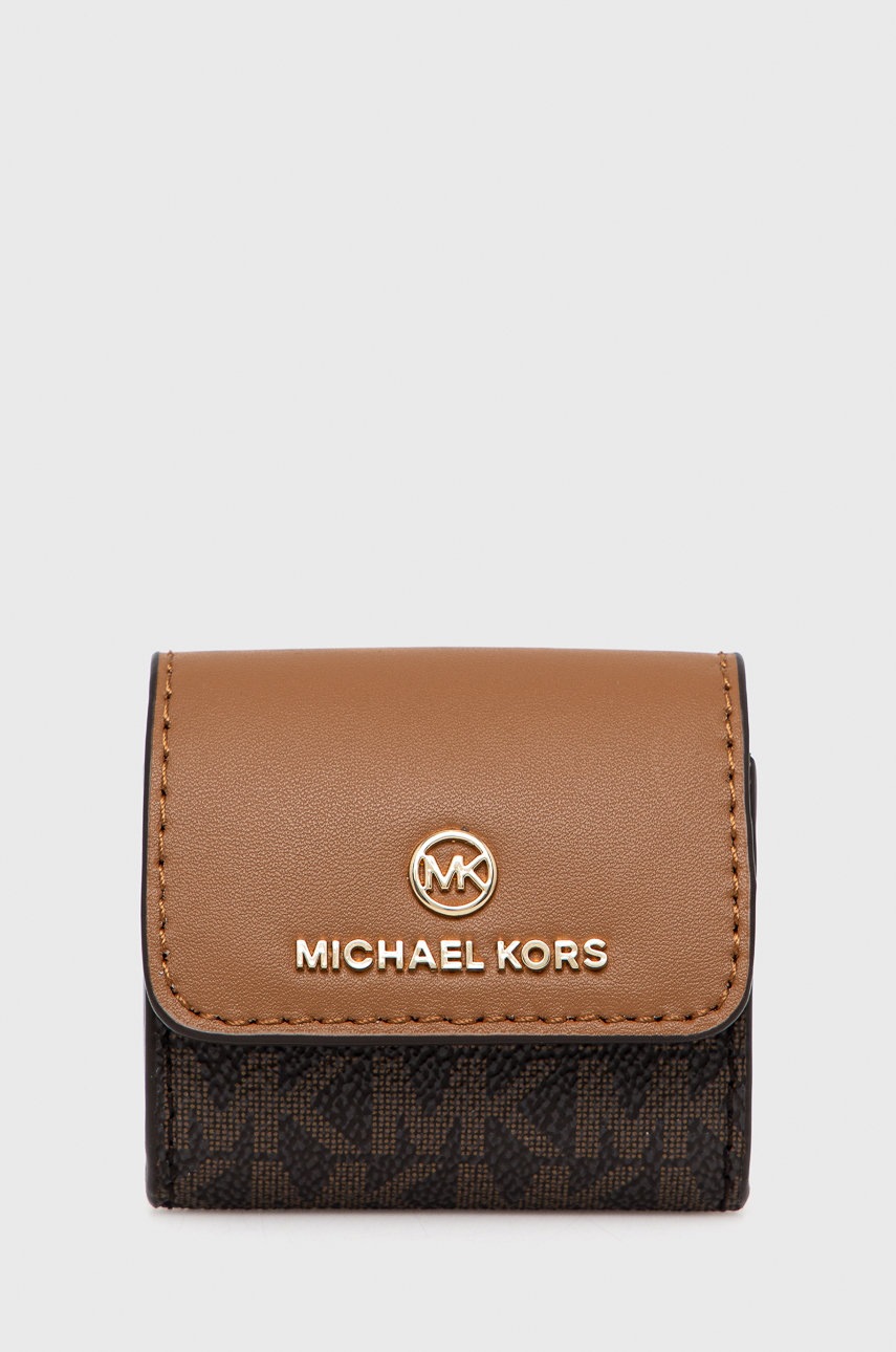 

Калъф за airpods MICHAEL Michael Kors в кафяво, Кафяв