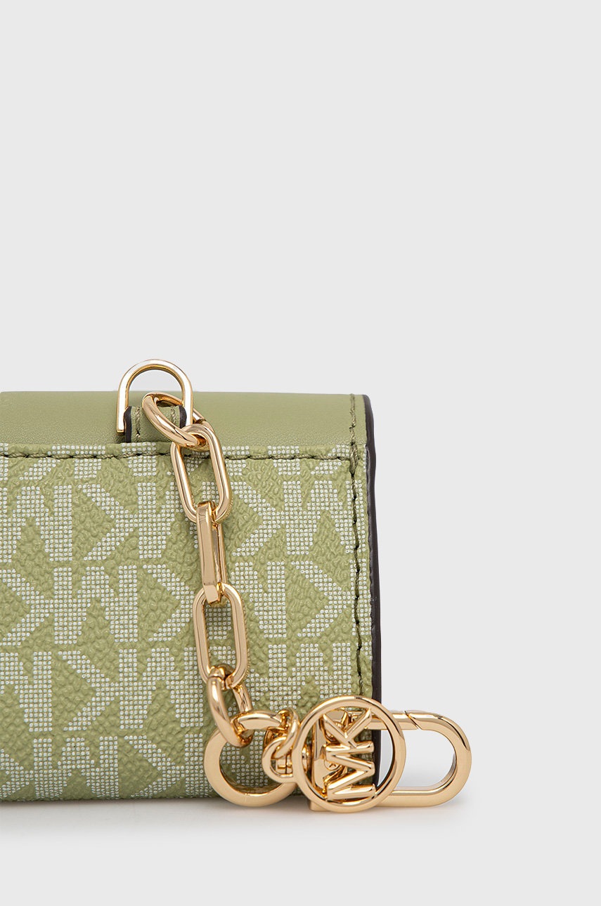 

Чохол для airpods MICHAEL Michael Kors колір зелений