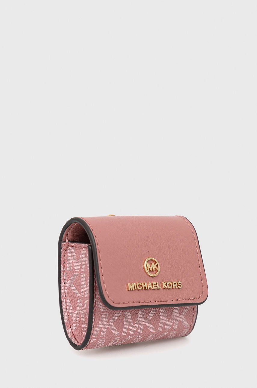 

Чохол для airpods MICHAEL Michael Kors колір рожевий
