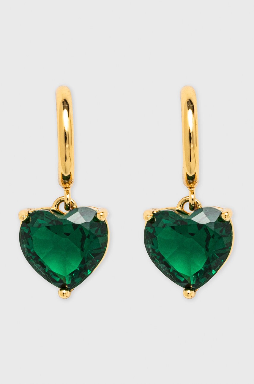 

Сережки Kate Spade цвет зелёный