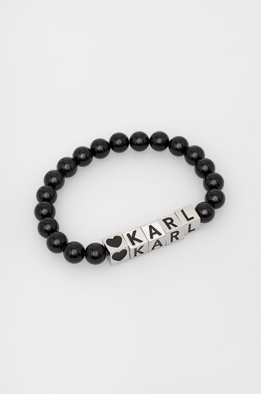 

Гривна Karl Lagerfeld дамска, Черен