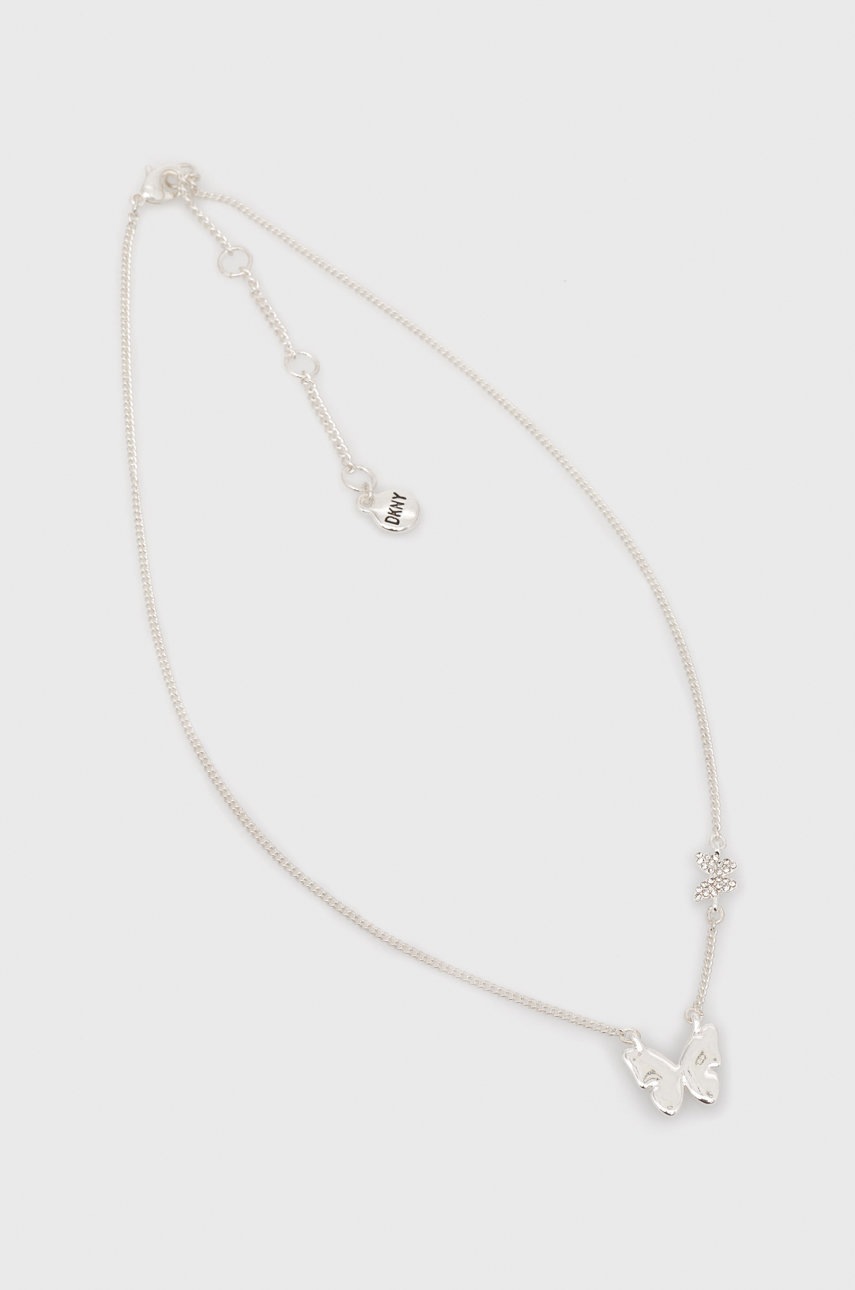 

Колие Dkny в сребристо, Сребърен