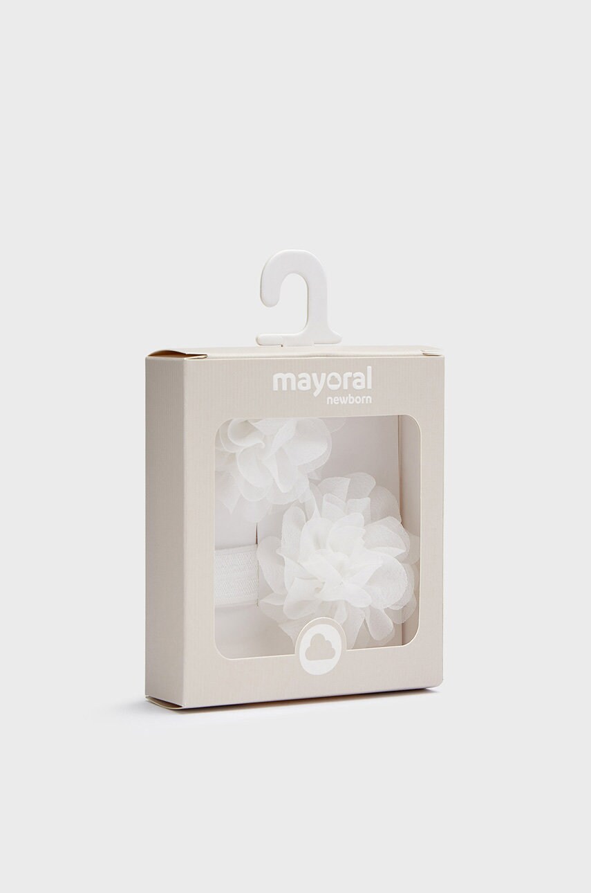 

Дитяча пов'язка і шпилька Mayoral Newborn колір бежевий