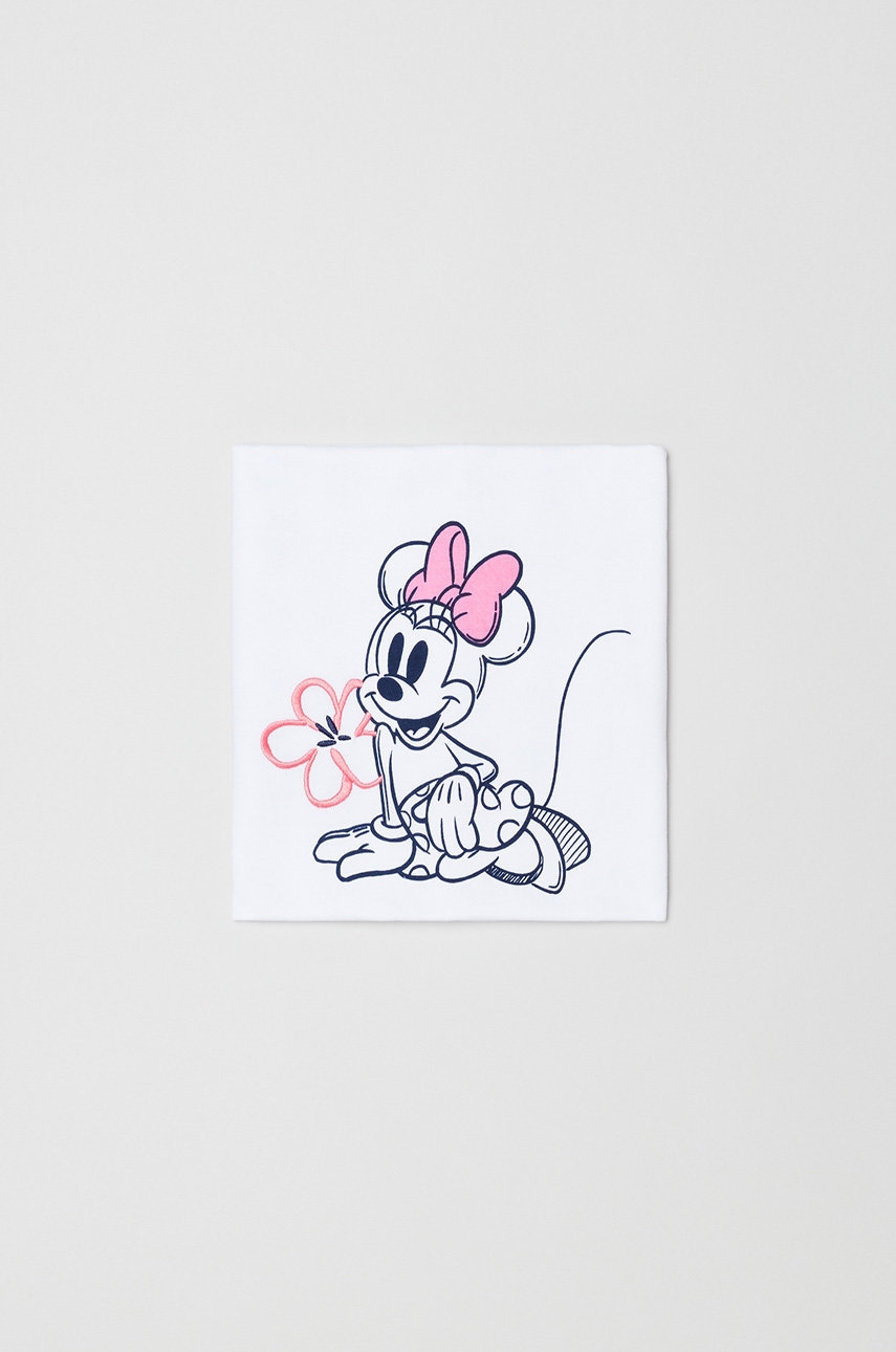 Ковдра для немовлят OVS X Disney колір білий Ковдра для немовлят OVS X Disney колір білий