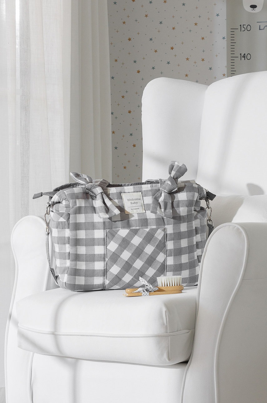 

Чанта за количка Mayoral Newborn в сиво, Сив