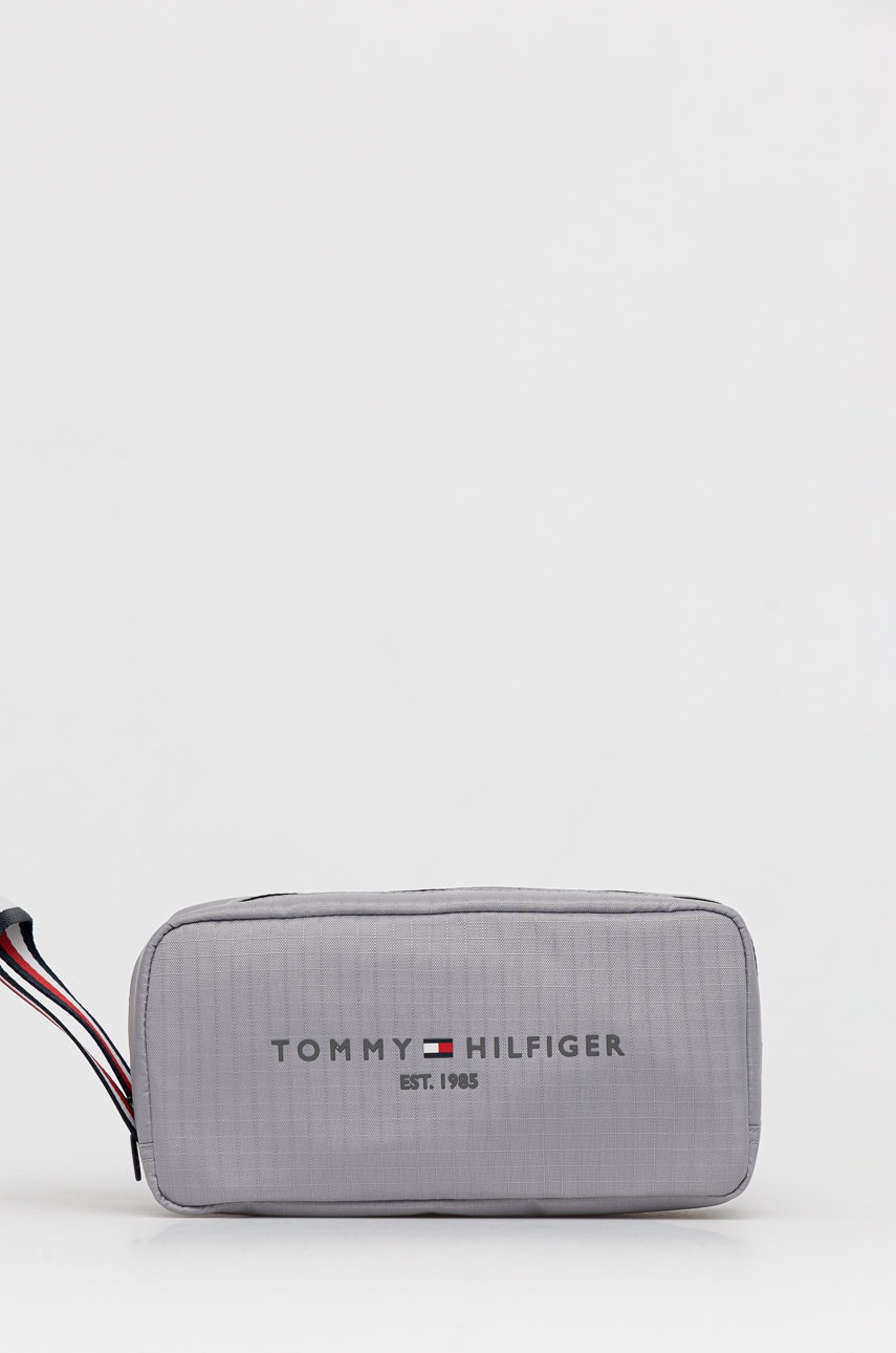 

Козметична чанта Tommy Hilfiger в сиво, Сив