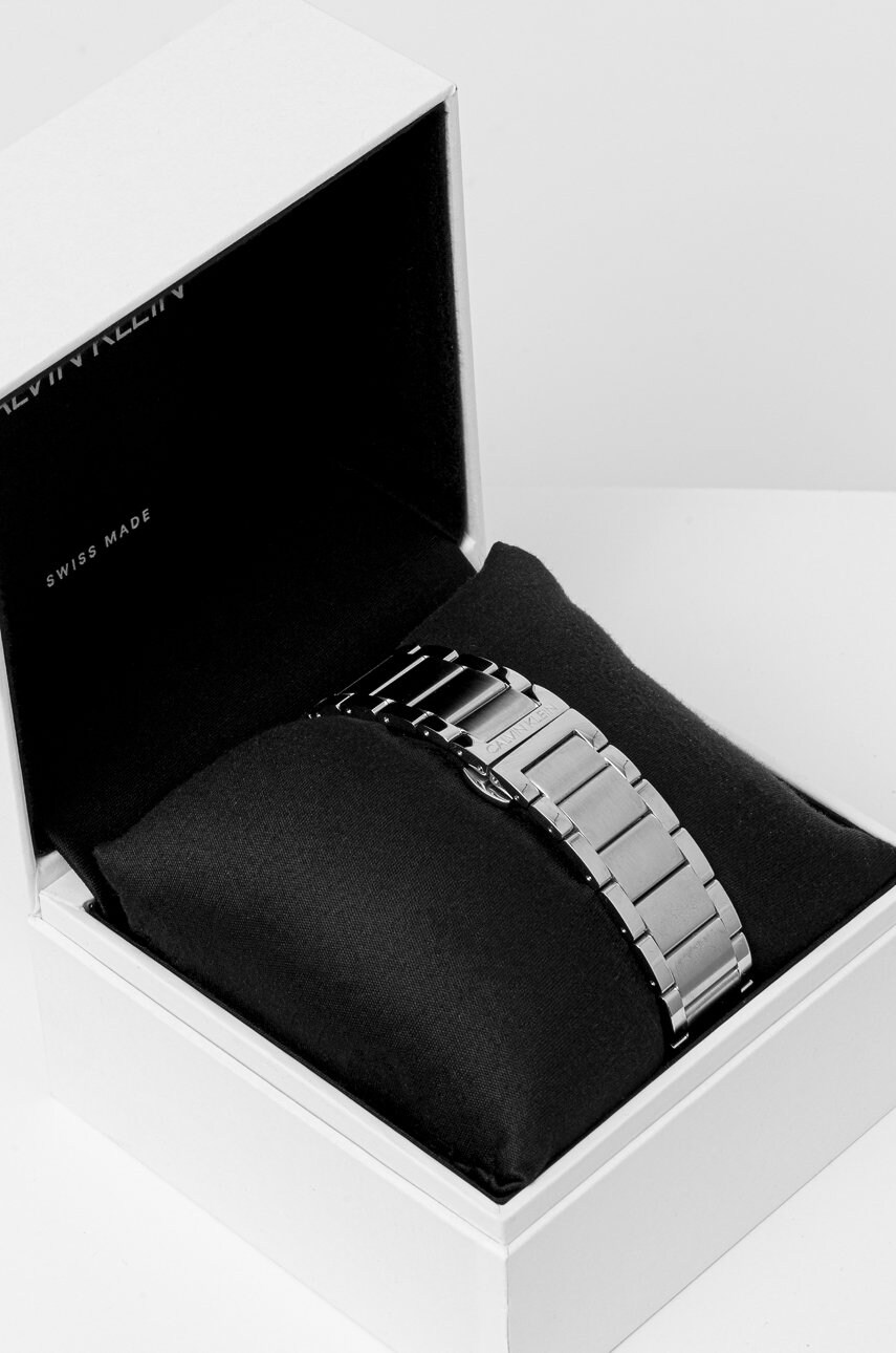 

Часы Calvin Klein мужской цвет серебрянный