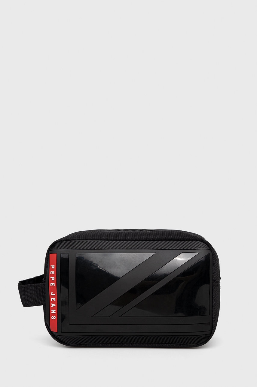 

Косметичка Pepe Jeans Slider Bag колір чорний