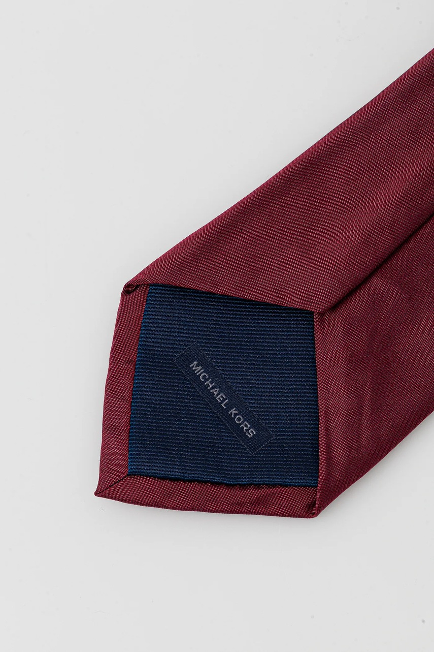 Шелковый галстук MICHAEL Michael Kors цвет чёрный MD0MD90553